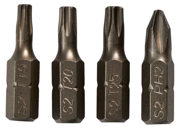 Falke bitseske torx og PH2 - 50 stk.